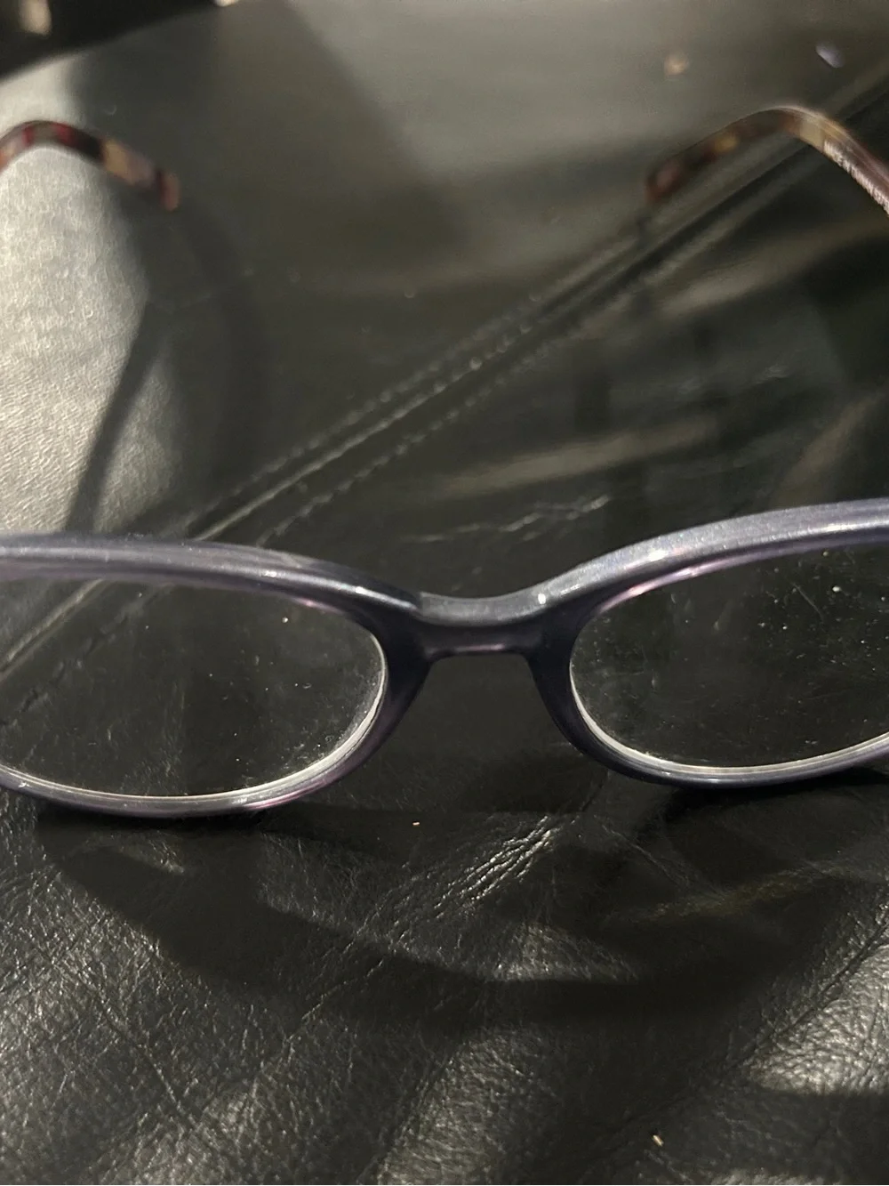Clear Lavender Frame reading 2.25 Glasses - Classic Cat-Eye Style